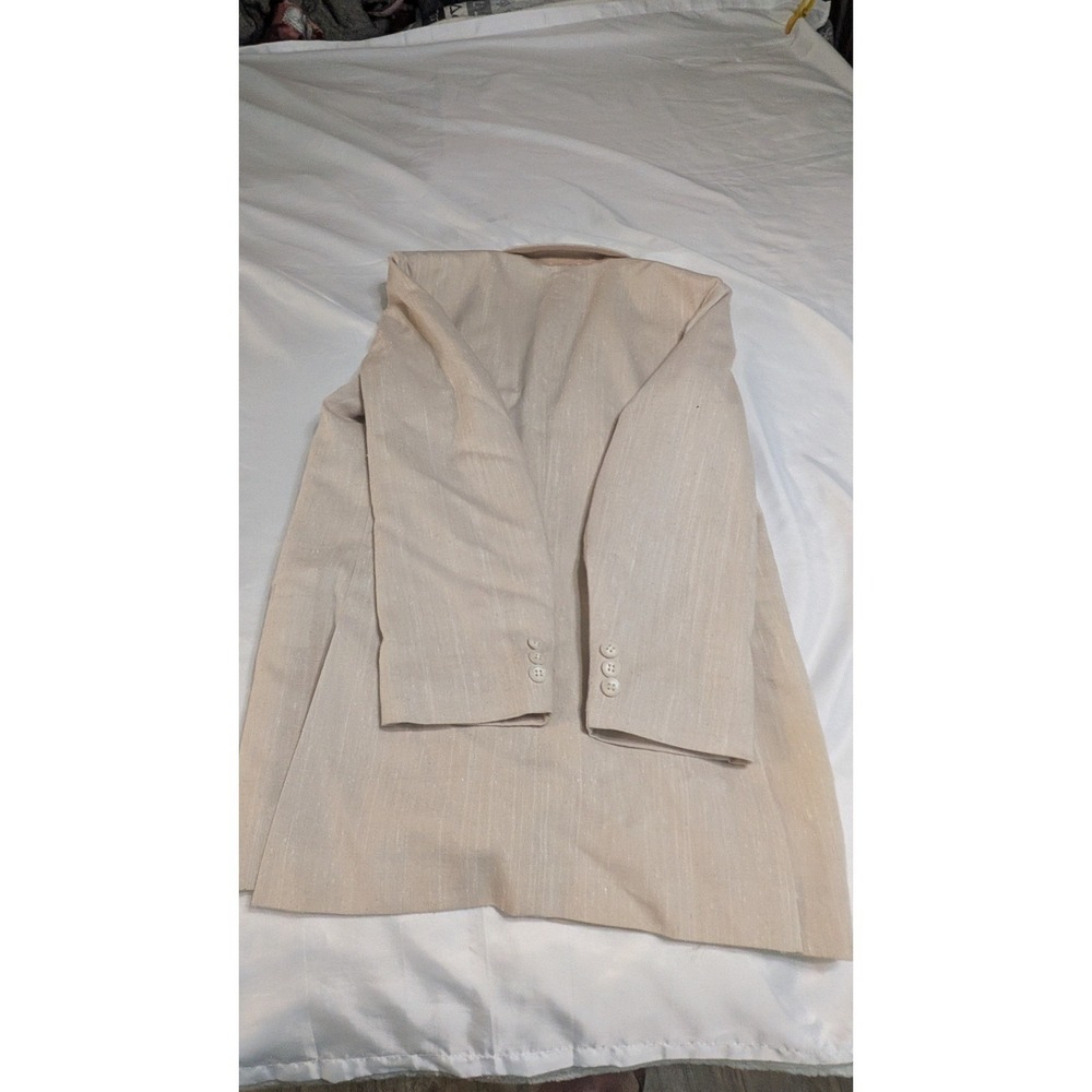 Levi's Blazer Mens 40R Beige Good Trimcut Vintage 2-Button Sport Coat 74618-3751 - Picture 10 of 10